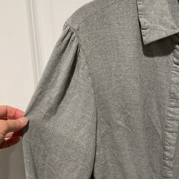 Target Soft Long Sleeve Shirt Dress - Picture 5 of 11